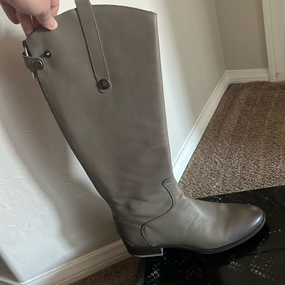 Sam Edelman Penny boots , grey frost size 8